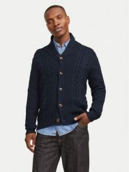Jack&Jones Kardigan Craig 12258484 Granatowy Regular Fit. Niebieskie swetry rozpinane Jack&Jones, m, bez wzorów, z syntetyku, bez kołnierzyka, bez ramiączek. Za 69.99 zł.