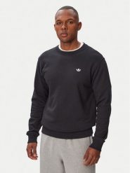 Adidas Bluza Trefoil Essentials KR3462 Czarny Regular Fit. Czarne bluzy Adidas, m, bez wzorów, z bawełny, bez kaptura. Za 219.99 zł.