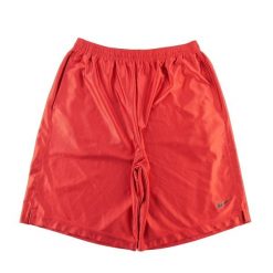 Second life - Męskie spodenki Dri-Fit w kolorze czerwonym - Stan dobry. Czerwone szorty Nike, m, bez wzorów, sportowe. Za 63.86 zł.