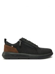 Bugatti Sneakersy 333-AFU06-5000 Czarny. Czarne buty sportowe casual Bugatti, bez wzorów, ze skóry, bez zapięcia. Za 299.99 zł.