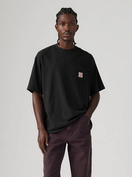 Levi's Koszulka w kolorze czarnym rozmiar: M. Czarne bezrękawniki Levi's®, m, bez wzorów, z bawełny, bez kołnierzyka, bez ramiączek. Za 62.18 zł.