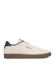 Reebok Sneakersy CEO-COURT CLEAN 100275932 Kremowy. Białe buty sportowe casual Reebok, bez wzorów, ze skóry, bez zapięcia. Za 199.99 zł.