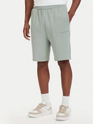Tommy Hilfiger Szorty sportowe Essential UM0UM03914 Zielony jasny Regular Fit. Zielone krótkie spodenki sportowe Tommy Hilfiger, l, bez wzorów, z bawełny. Za 209.99 zł.