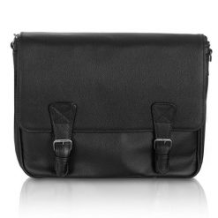 Torba męska Tizano TM14 czarna skóra naturalna. Czarne torby na laptopa TIZANO. Za 334.00 zł.