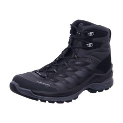 Buty trekkingowe męskie Lowa Ferrox Mid Gtx. Czarne buty trekkingowe Lowa, na jesień, bez wzorów, z materiału, bez zapięcia. Za 829.00 zł.