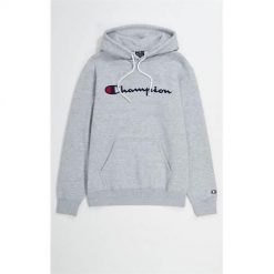 Bluza sportowa męska Champion Big Logo Print. Szare bluzy z kapturem Champion, m, bez wzorów, z kapturem. Za 401.00 zł.