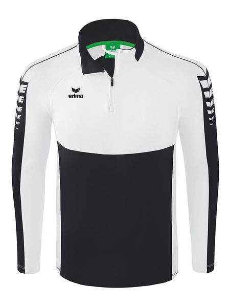 Erima Koszulka sportowa "Six Wings" w kolorze czarno-białym rozmiar: XL. Białe t-shirty sportowe Erima, bez wzorów, bez ramiączek, outdoorowe. Za 126.75 zł.