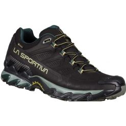 Buty La Sportiva Ultra Raptor II Leather GTX. Brązowe buty turystyczne La Sportiva, bez wzorów, z gore-texu, bez zapięcia, trekkingowe, gore-tex. Za 699.99 zł.