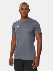 Adidas Koszulka techniczna Adizero Essentials Running KT4840 Szary Slim Fit. Szare t-shirty sportowe Adidas, bez wzorów, z syntetyku, bez ramiączek, do biegania. Za 129.99 zł.