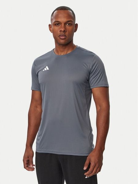 Adidas Koszulka techniczna Adizero Essentials Running KT4840 Szary Slim Fit. Szare t-shirty sportowe Adidas, bez wzorów, z syntetyku, bez ramiączek, do biegania. Za 129.99 zł.