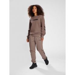 Bluza piłkarska dla dorosłych Hummel hml LEGACY. Brązowe bluzy Hummel, l, bez wzorów, bez kaptura. W wyprzedaży za 136.65 zł.