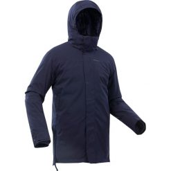 Parka turystyczna męska zimowa Quechua SH500 -10°C wodoodporna. Kurtki przeciwdeszczowe QUECHUA, na zimę, m, bez wzorów, z materiału, bez kaptura. W wyprzedaży za 299.99 zł.