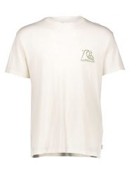Quiksilver Koszulka "Bag Of Sun" w kolorze kremowym rozmiar: M. Brązowe bezrękawniki Quiksilver, m, bez wzorów, z bawełny, bez kołnierzyka, bez ramiączek. Za 97.51 zł.