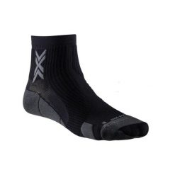 Skarpety biegowe X-Socks Run Perform Ankle. Szare skarpety X BIONIC, bez wzorów, z elastanu. Za 92.39 zł.
