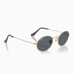 Okulary przeciwsłoneczne Ray-Ban Oval. Żółte okulary przeciwsłoneczne Ray-Ban. Za 569.99 zł.
