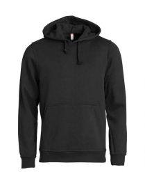 Clique Basic Hoody uniseks bluza z kapturem z trwałego materiału – black. Czarne bluzy z kapturem CLIQUE, xl, bez wzorów, z bawełny, z kapturem. Za 171.81 zł.