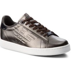 Sneakersy EA7 EMPORIO ARMANI - X8X001 XCC01 00078 Gun Metal. Buty sportowe casual marki EA7 Emporio Armani. W wyprzedaży za 419.00 zł.