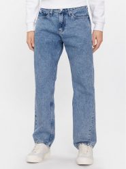 Calvin Klein Jeans Jeansy 90's J30J324551 Niebieski Straight Fit. Niebieskie jeansy Calvin Klein Jeans, m. Za 489.99 zł.