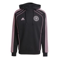 Bluza z kapturem Inter Miami CF 2024/25. Czarne bluzy z kapturem Adidas, bez wzorów, z kapturem. Za 276.60 zł.