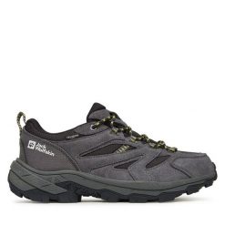 Trekkingi Jack Wolfskin. Szare trekkingi Jack Wolfskin, bez wzorów, bez zapięcia. Za 599.99 zł.