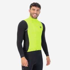 Kamizelka rowerowa męska Rogelli Essential. Czarne bielizna termoaktywna Rogelli, na jesień, l, bez wzorów, z dzianiny, bez ramiączek, rowerowe. Za 275.45 zł.