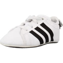 Buty ADIDAS GRAND COURT CRIB Biały. Białe buty turystyczne Adidas, bez wzorów, z syntetyku, bez zapięcia, na fitness i siłownię. Za 149.50 zł.