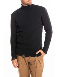 Takeshy Kurosawa Sweter "Breaks" | 83450 | Dolcevita Breaks | Mężczyzna | Czarny. Czarne swetry nierozpinane Takeshy Kurosawa, l, bez wzorów, bez kołnierzyka, bez ramiączek. W wyprzedaży za 319.00 zł.