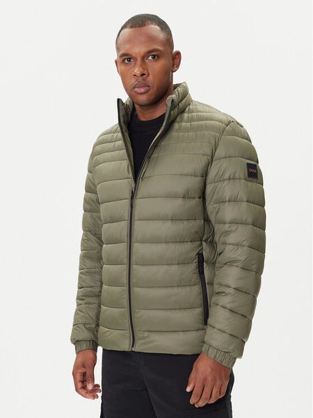 BOSS Kurtka przejściowa Oden2 50530822 Zielony Slim Fit. Zielone kurtki Boss, m, bez wzorów, z syntetyku, bez kaptura. Za 649.99 zł.