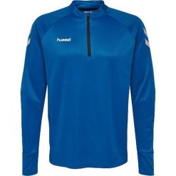 Bluza Hummel Tech Move Half Zip Niebieska XL dla Mężczyzn. Białe bluzy z kapturem Hummel, m, bez wzorów, z elastanu, z kapturem. Za 200.99 zł.