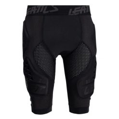 Spodenki ochronne rowerowe męskie Leatt Impact 3DF 3.0. Czarne krótkie spodenki sportowe LEATT, m, bez wzorów, z materiału, rowerowe. Za 476.99 zł.