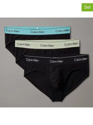 CALVIN KLEIN UNDERWEAR Slipy (3 pary) w kolorze czarnym rozmiar: XL. Czarne slipki Calvin Klein Underwear, xl, bez wzorów. Za 175.95 zł.