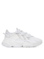 Adidas Sneakersy OZWEEGO JI2643 Biały. Białe buty sportowe casual Adidas, bez wzorów, z materiału, bez zapięcia. Za 409.99 zł.