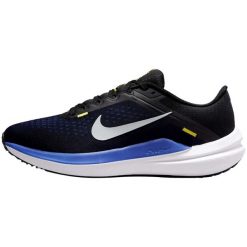 Buty Sportowe Męskie Nike Air Winflo 10. Czarne buty do biegania Nike, bez wzorów, bez zapięcia, do biegania. Za 396.00 zł.