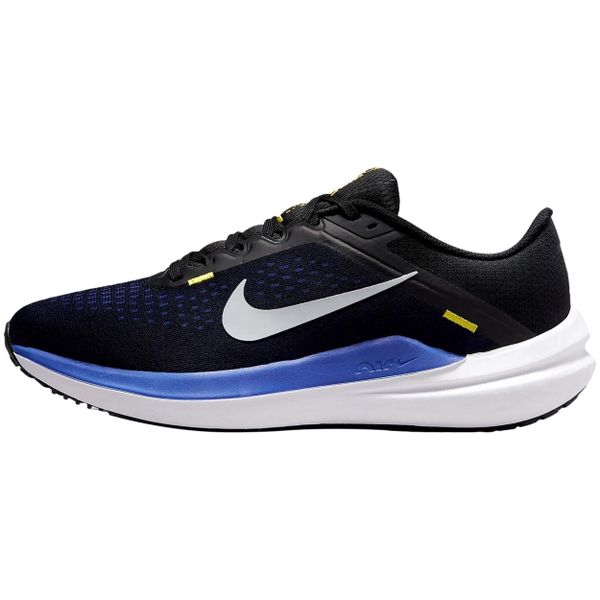 Buty Sportowe Męskie Nike Air Winflo 10. Czarne buty do biegania Nike, bez wzorów, bez zapięcia, do biegania. Za 396.00 zł.