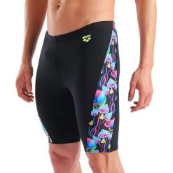 Jammery Arena Chameleons - spodenki do kolan. Czarne odzież kąpielowa Arena, m, bez wzorów, sportowe. Za 229.99 zł.