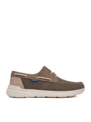 Nautica Półbuty CWBEO-25SCM014 Brązowy jasny. Brązowe eleganckie półbuty Nautica, bez wzorów, z materiału, bez obcasa, bez zapięcia. Za 179.99 zł.