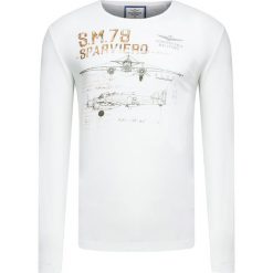 T-shirt AERONAUTICA MILITARE Biały. Bluzki z długim rękawem marki Aeronautica Militare. Za 260.00 zł.