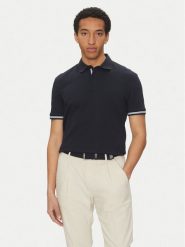 JOOP! Jeans Polo 15 JJJ-17Amare 30046012 Granatowy Modern Fit. Niebieskie koszulki polo JOOP! Jeans, m, bez wzorów, z bawełny, bez kołnierzyka, bez ramiączek. Za 279.99 zł.