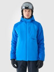 4F Kurtka narciarska membrana 8000 męska - niebieska XXL. Niebieskie kurtki narciarskie i snowboardowe 4F, m, bez wzorów, z dzianiny, narciarskie. W wyprzedaży za 349.99 zł.