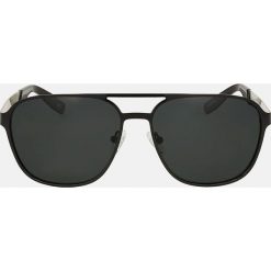 Czarne okulary przeciwsłoneczne. Okulary przeciwsłoneczne marki Kazar. Za 349.00 zł.