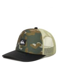 Quiksilver Czapka z daszkiem Emu Coop AQYHA05354 Zielony. Zielone czapki z daszkiem Quiksilver, bez wzorów, z materiału. Za 119.99 zł.