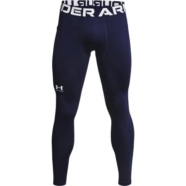 Legginsy Under Armour Coldgear®. Białe legginsy długie sportowe Under Armour, m, bez wzorów, z materiału, na fitness i siłownię. Za 263.00 zł.