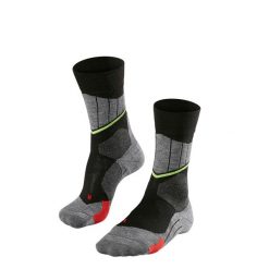 Skarpetki Falke SC1. Czarne skarpety Falke, bez wzorów, z elastanu. Za 156.50 zł.