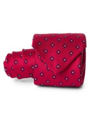 Finshley & Harding Krawat Mężczyźni Jedwab czerwony, ONE SIZE. Czerwone krawaty i muchy Finshley & Harding, bez wzorów, z jedwabiu. Za 179.95 zł.