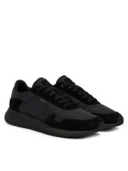 BOSS Sneakersy Vinston 50568945 Czarny. Czarne buty sportowe casual Boss, bez wzorów, z materiału, bez zapięcia. Za 799.99 zł.