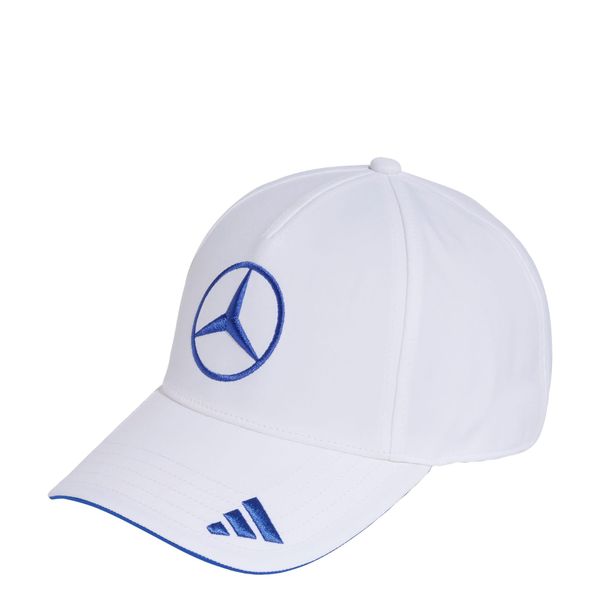 Czapka MERCEDES-AMG PETRONAS FORMULA 1 TEAM KIMI ANTONELLI. Czarne czapki z daszkiem Adidas, bez wzorów, z materiału. Za 239.00 zł.