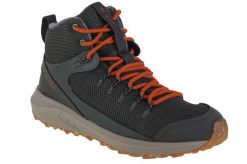 Buty turystyczne męskie Columbia Trailstorm Mid Waterproof Omni Heat. Brązowe buty turystyczne Columbia, na zimę, bez wzorów, z materiału, za kostkę, bez zapięcia, trekkingowe, omni-heat (columbia). Za 399.99 zł.