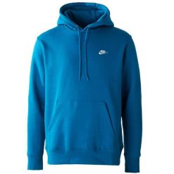 Bluza sportowa męska Nike FN3859476. Niebieskie bluzy z kapturem Nike, m, bez wzorów, z bawełny, z kapturem. Za 272.99 zł.