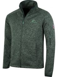 Westfjord Kurtka polarowa "Katla" w kolorze ciemnozielonym rozmiar: 3XL. Zielone kurtki Westfjord, xl, bez wzorów, z materiału, bez kaptura. Za 105.14 zł.