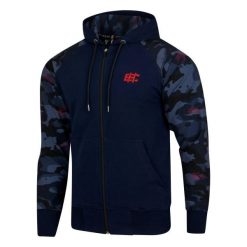 Bluza z kapturem męska na zamek EXTREME HOBBY RIVAL. Niebieskie bluzy EXTREME HOBBY, m, bez wzorów, z bawełny, z kapturem. Za 259.00 zł.